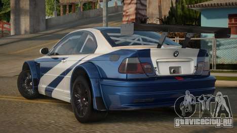 BMW M3 GTR Miceney для GTA San Andreas
