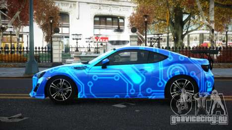 Subaru BRZ Eltithy S5 для GTA 4