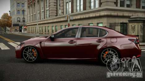 Lexus GS-F Huure для GTA 4