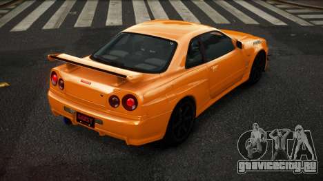 Nissan Skyline R34 Naluxoqof для GTA 4
