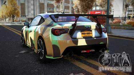 Subaru BRZ Eltithy S7 для GTA 4