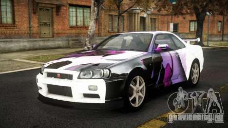 Nissan Skyline R34 Sahunlia S12 для GTA 4