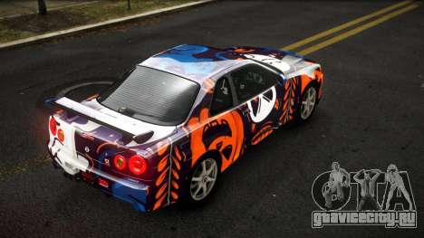 Nissan Skyline R34 Sahunlia S6 для GTA 4