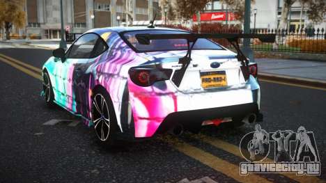 Subaru BRZ Eltithy S11 для GTA 4