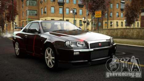 Nissan Skyline R34 Sahunlia S14 для GTA 4