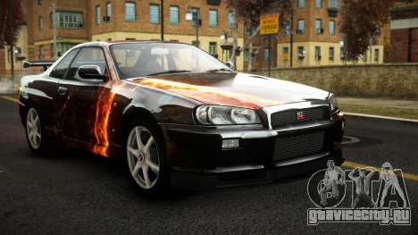 Nissan Skyline R34 Sahunlia S9 для GTA 4