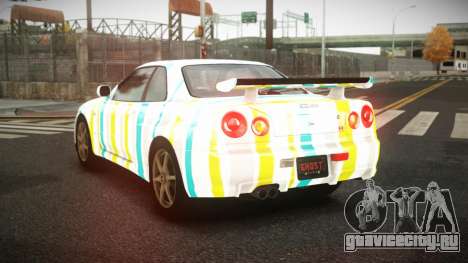 Nissan Skyline R34 Zoelly S3 для GTA 4
