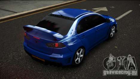 Mitsubishi Lancer Evolution X Miasa для GTA 4
