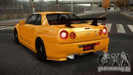 Nissan Skyline R34 Kibkitab для GTA 4