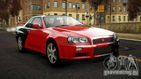 Nissan Skyline R34 Sahunlia S4 для GTA 4