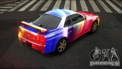 Nissan Skyline R34 Zoelly S4 для GTA 4