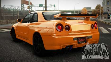 Nissan Skyline R34 Naluxoqof для GTA 4