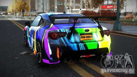 Subaru BRZ Eltithy S12 для GTA 4