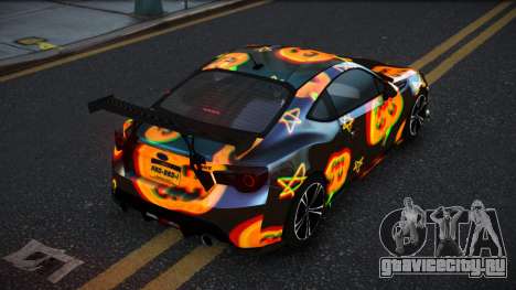 Subaru BRZ Eltithy S8 для GTA 4