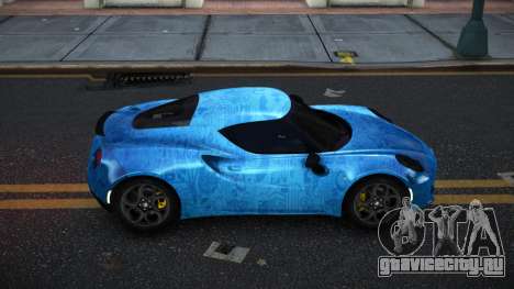 Alfa Romeo 4C Mathoine S8 для GTA 4