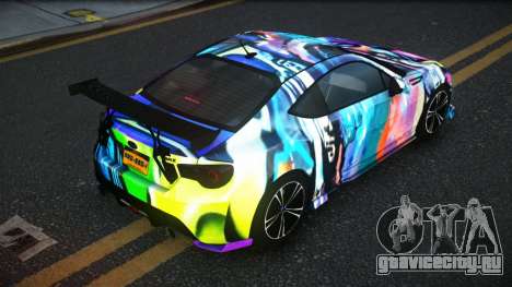 Subaru BRZ Eltithy S12 для GTA 4