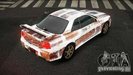 Nissan Skyline R34 Zoelly S14 для GTA 4