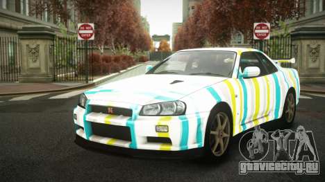 Nissan Skyline R34 Zoelly S3 для GTA 4