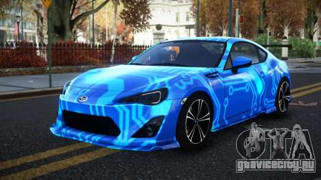 Subaru BRZ Eltithy S5 для GTA 4