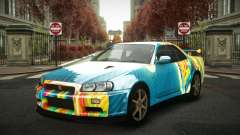 Nissan Skyline R34 Zoelly S6 для GTA 4