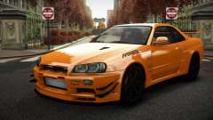 Nissan Skyline R34 Naluxoqof для GTA 4