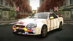 Nissan Skyline R34 Zoelly S7 для GTA 4