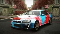 Nissan Skyline R34 Zoelly S10 для GTA 4