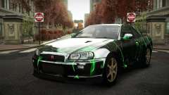 Nissan Skyline R34 Zoelly S8 для GTA 4
