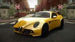 Alfa Romeo 8C Nomxela для GTA 4