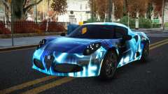 Alfa Romeo 4C Mathoine S6 для GTA 4