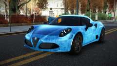 Alfa Romeo 4C Mathoine S8 для GTA 4