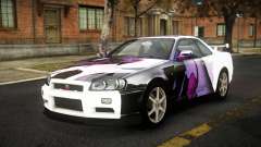 Nissan Skyline R34 Sahunlia S12 для GTA 4