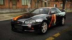 Nissan Skyline R34 Sahunlia S9 для GTA 4