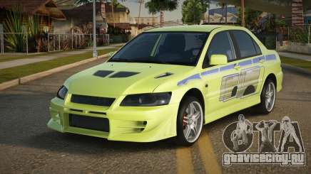 Mitsubishi Lancer Evolution VII Erley для GTA San Andreas