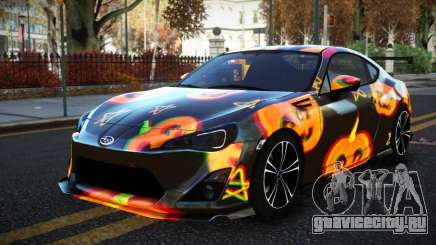 Subaru BRZ Eltithy S8 для GTA 4
