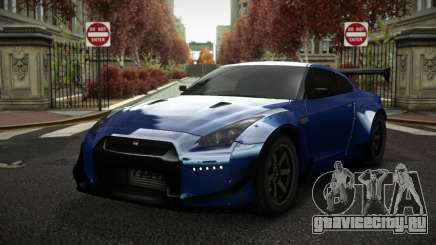 Nissan GT-R Wolref для GTA 4