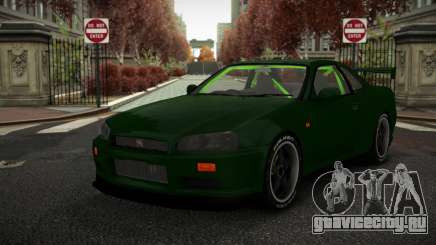 Nissan Skyline R34 Rehge для GTA 4