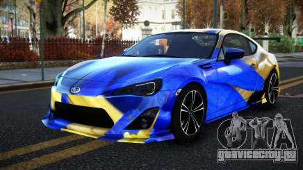 Subaru BRZ Eltithy S9 для GTA 4