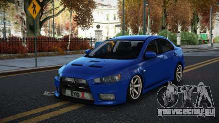 Mitsubishi Lancer Evolution X Bolifa для GTA 4