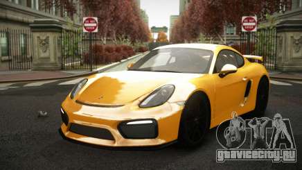 Porsche Cayman GT4 Gellud для GTA 4