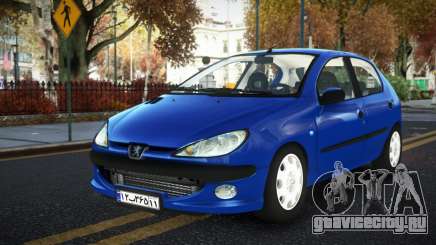 Peugeot 206 Haha для GTA 4