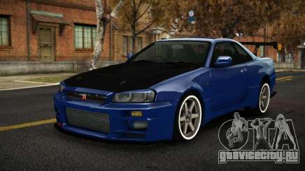Nissan Skyline R34 Osun для GTA 4