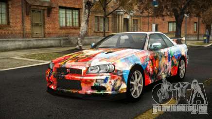 Nissan Skyline R34 Sahunlia S7 для GTA 4