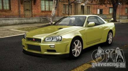 Nissan Skyline R34 Sahunlia для GTA 4