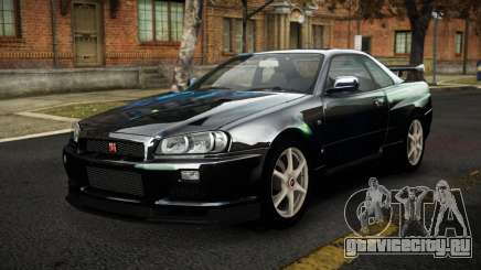 Nissan Skyline R34 Sahunlia S10 для GTA 4