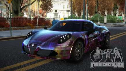 Alfa Romeo 4C Mathoine S1 для GTA 4