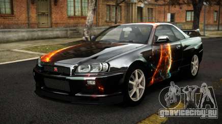 Nissan Skyline R34 Sahunlia S9 для GTA 4