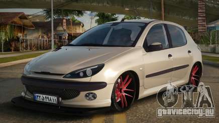 Peugeot 206 Lyjais для GTA San Andreas