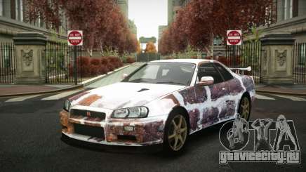 Nissan Skyline R34 Zoelly S14 для GTA 4