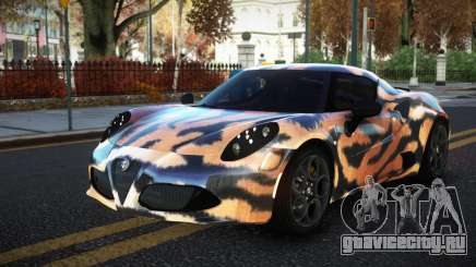 Alfa Romeo 4C Mathoine S2 для GTA 4